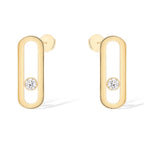 [Loco jewelrys]MOVE UNO SMALL 1 DIAMOND EARRINGS