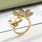 Loco CLOVER COMOS GOLD DIAMOND RING