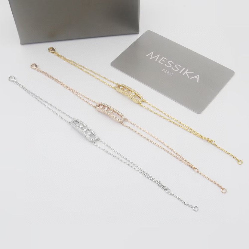 [Loco jewelrys] Move Classique pavé bracelet