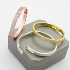 [Loco jewelrys]Move Noa Full Pavé Diamond Bangle Bracelet