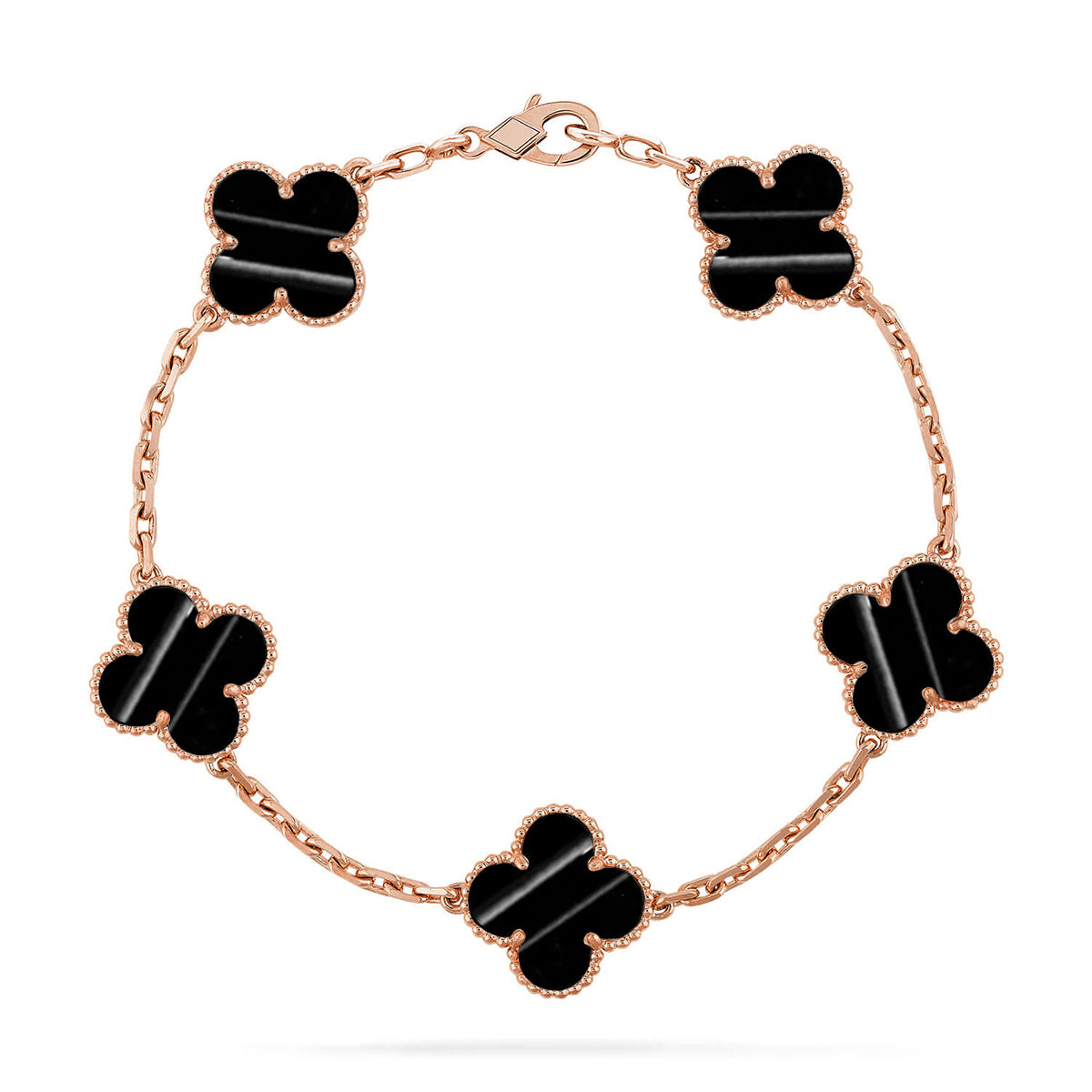 [Loco ]New  CLOVER 5 MOTIF PULSAR STONE BRACELET COLLECTION