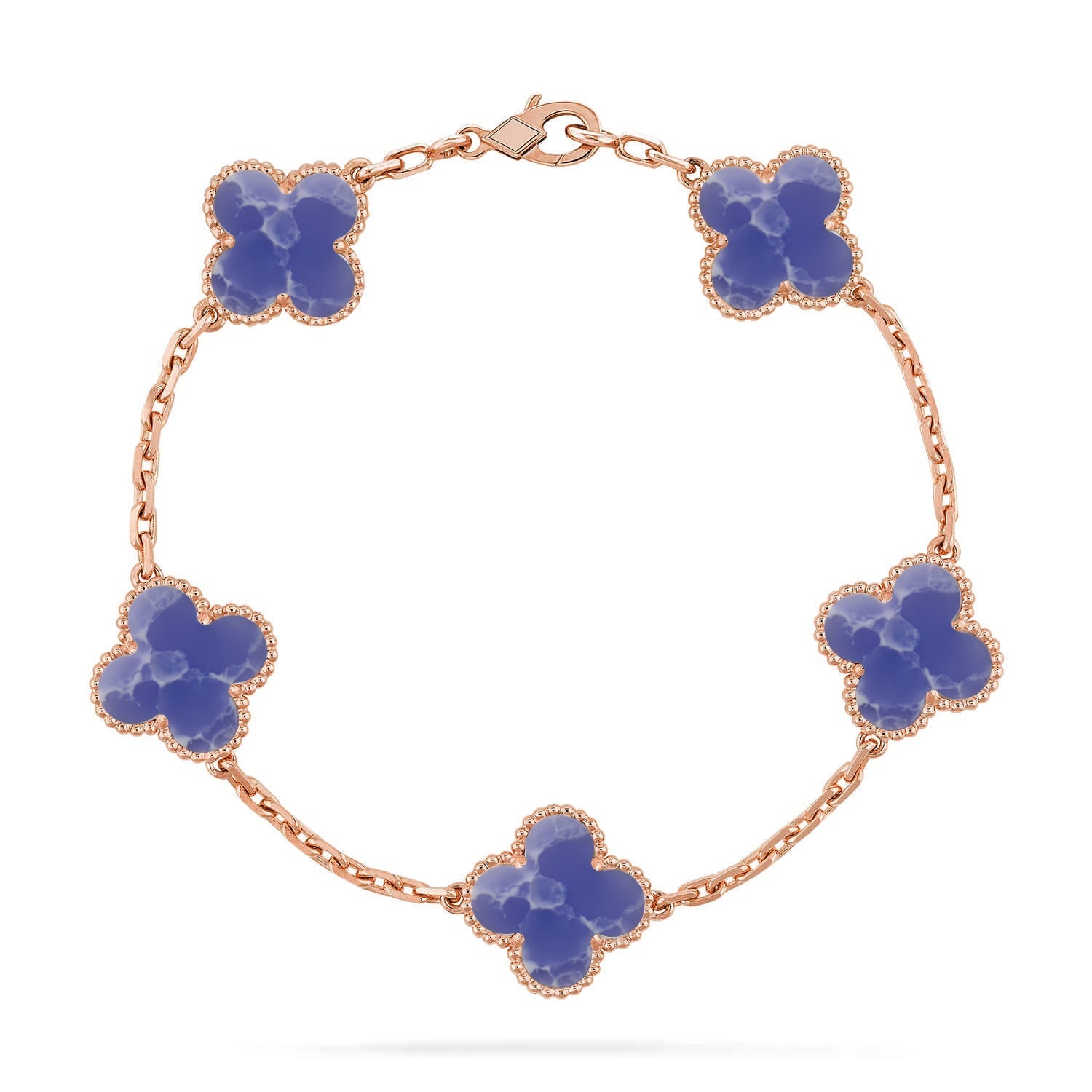 [Loco ]New CLOVER 5 MOTIF BLUE VEINS BRACELET COLLECTION