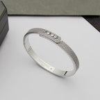 [Loco jewelrys]Move Noa Full Pavé Diamond Bangle Bracelet