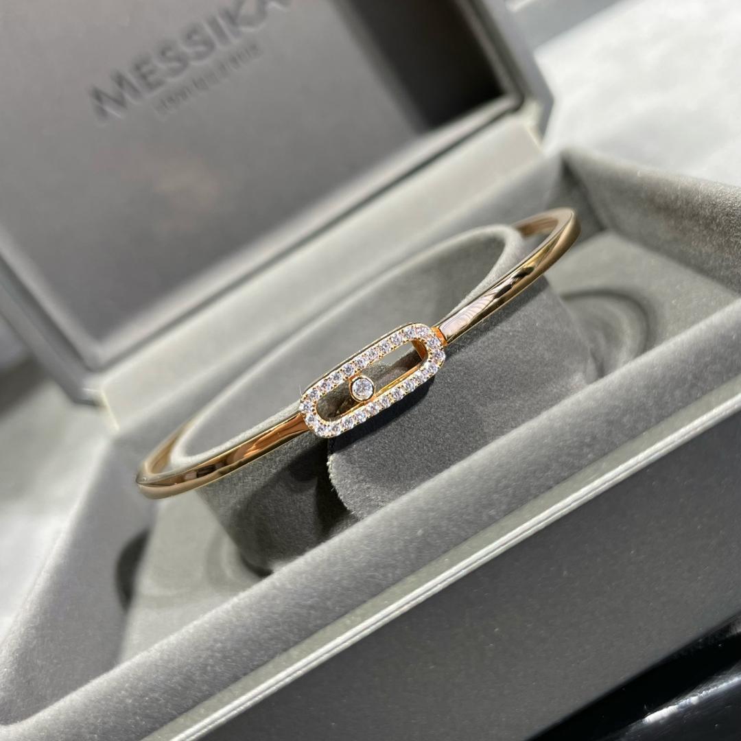 [Loco jewelrys]Move Uno pavé flex bangle medium