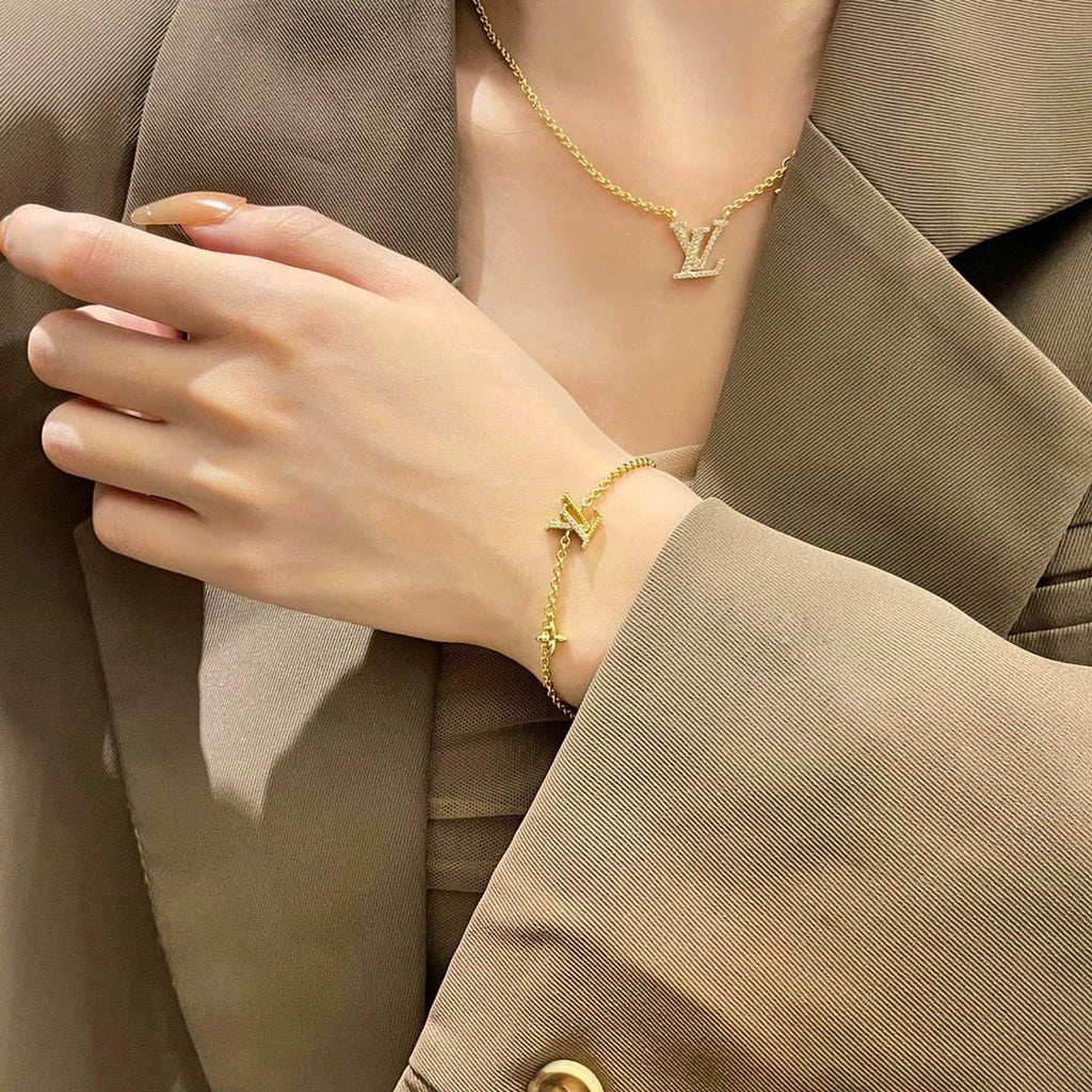 Loco LOGO STAR MOTIF GOLD BRACELET
