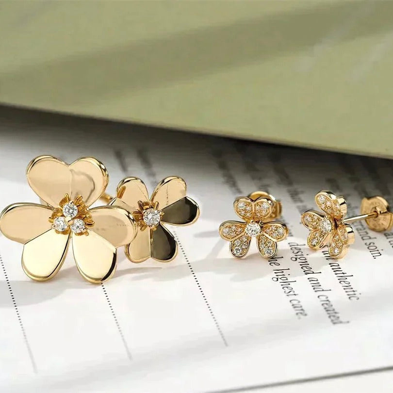 Loco CLOVER COMOS GOLD DIAMOND RING