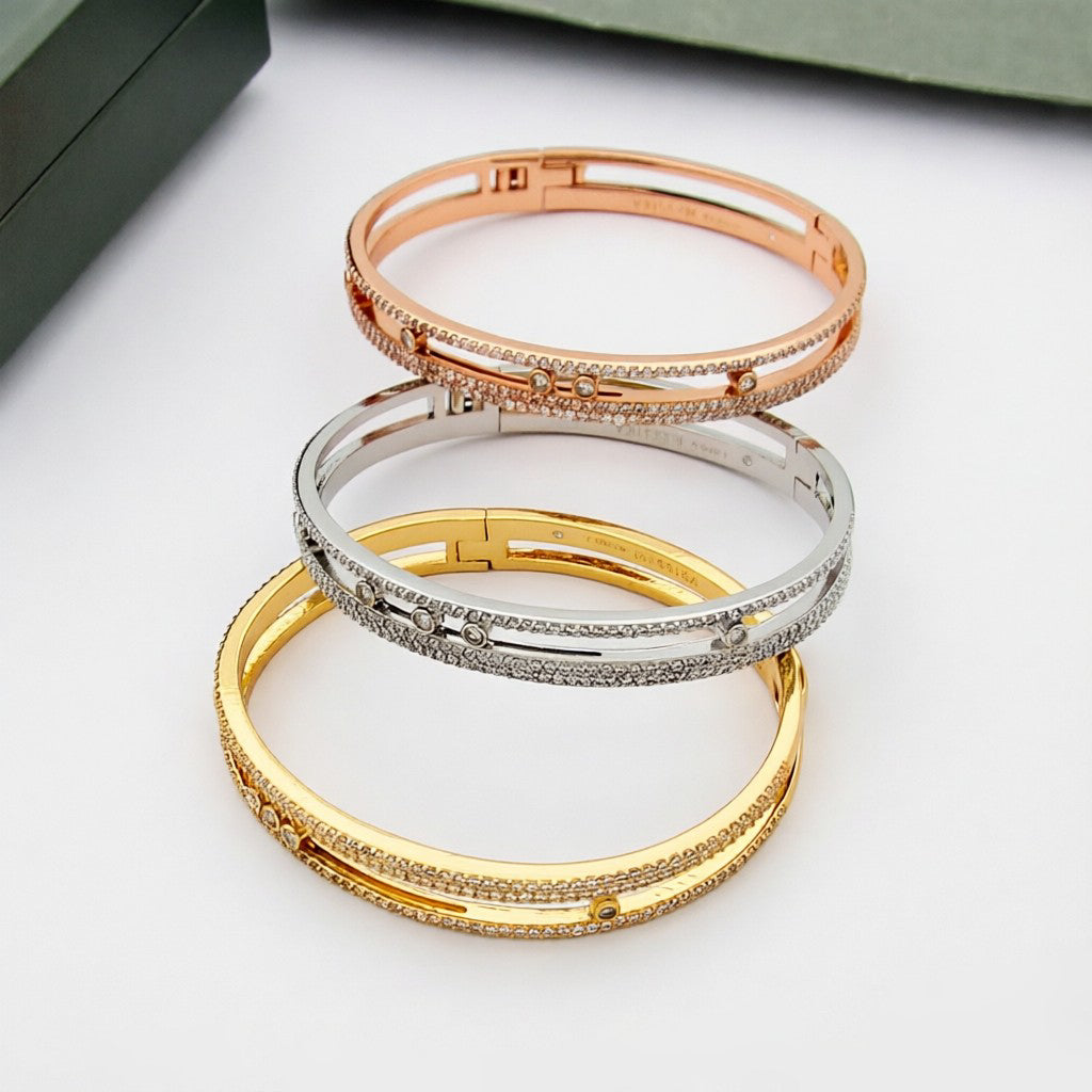 [Loco jewelrys]Move Romane pavé bangle