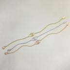 [Loco jewelrys]Lucky Eye Pave-Set Diamond Bracelet