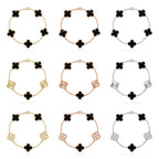 [Loco ]New CLOVER 5 MOTIF ONYXS BRACELET COLLECTION