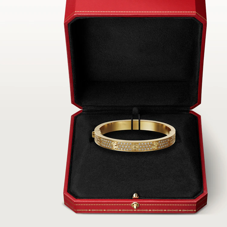 Loco LOVE BRACELET 6.1MM DIAMOND-PAVED