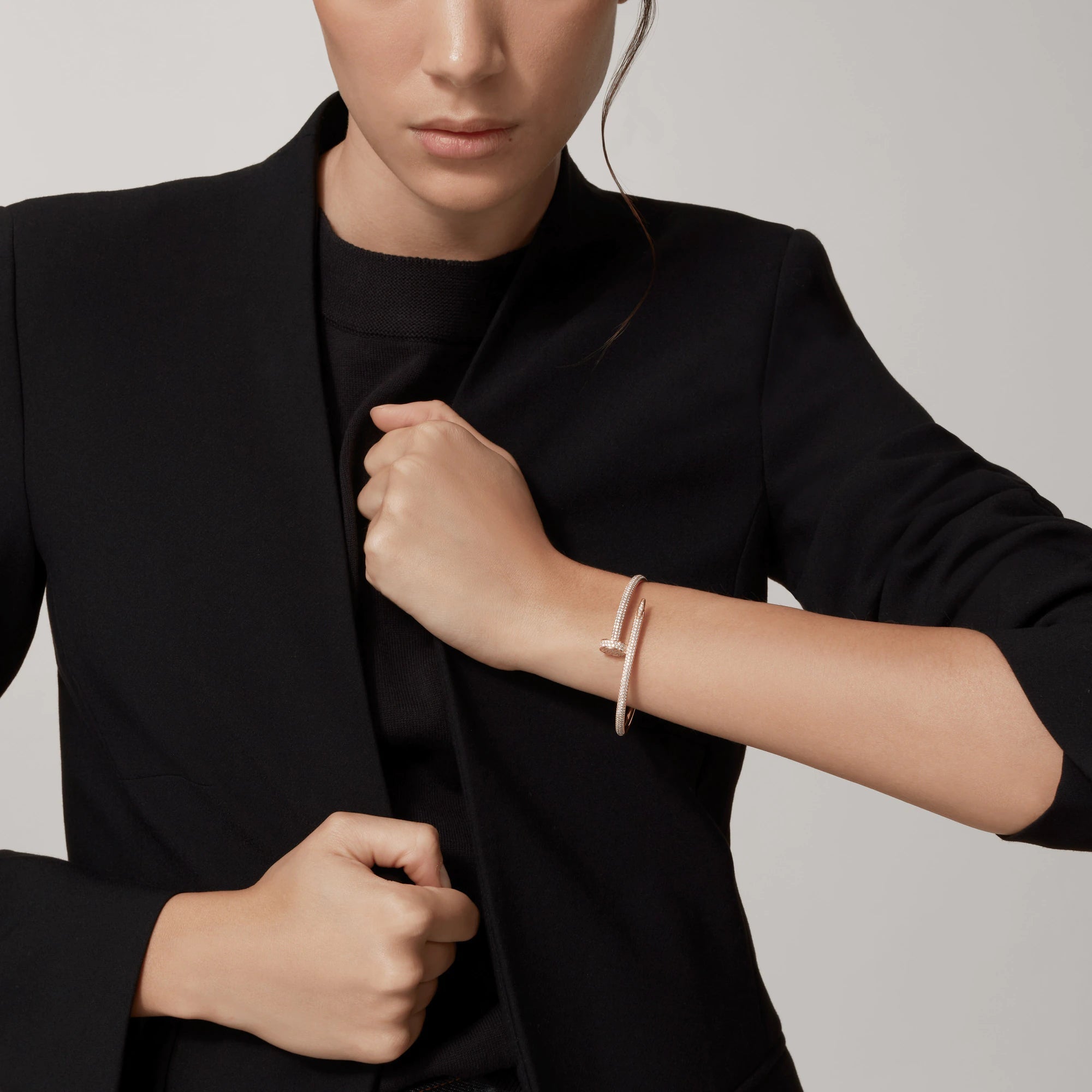 Loco JUSTE BRACELET 3.5MM ALL DIAMONDS