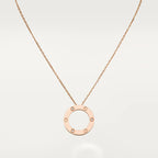 Loco LOVE NECKLACE 16MM 3 DIAMONDS