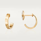 Loco LOVE EARRINGS 2.65MM PINK GOLD