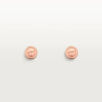 Loco LOVE EARRINGS PINK GOLD 10MM