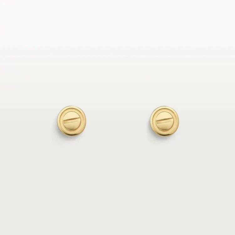 Loco LOVE EARRINGS GOLD 10MM