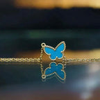 Loco BUTTERFLY TURQUOISE BUTTERFLY BRACELET