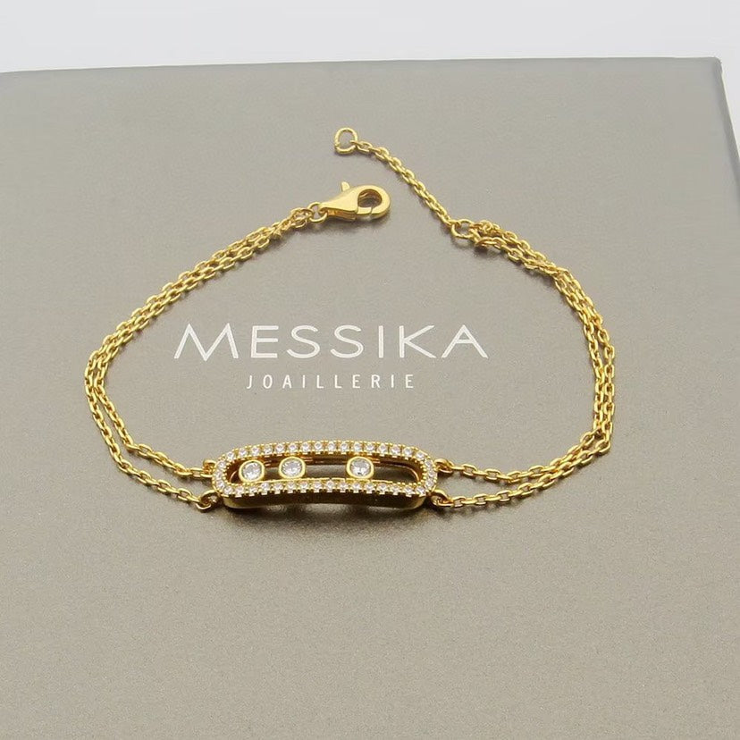 [Loco jewelrys] Move Classique pavé bracelet