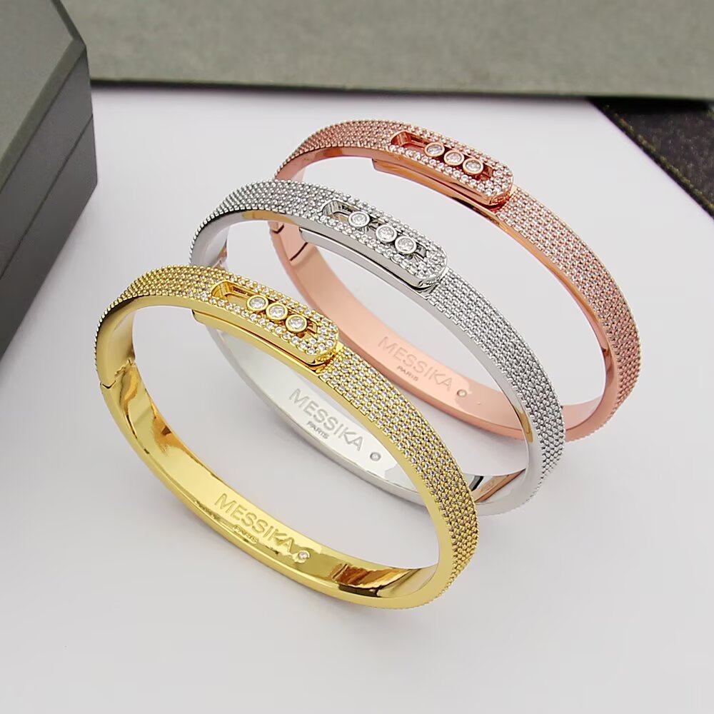 [Loco jewelrys]Move Noa Full Pavé Diamond Bangle Bracelet