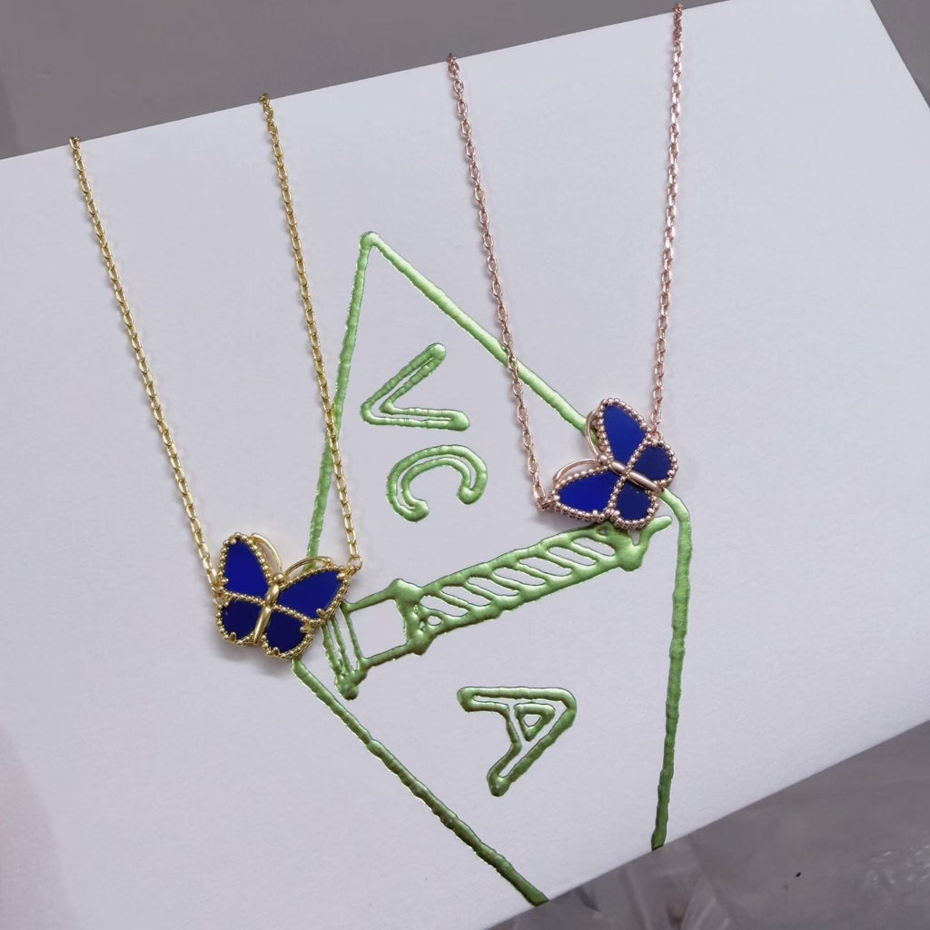 [Loco ] 2026 BUTTERFLY BLUE   NECKLACE