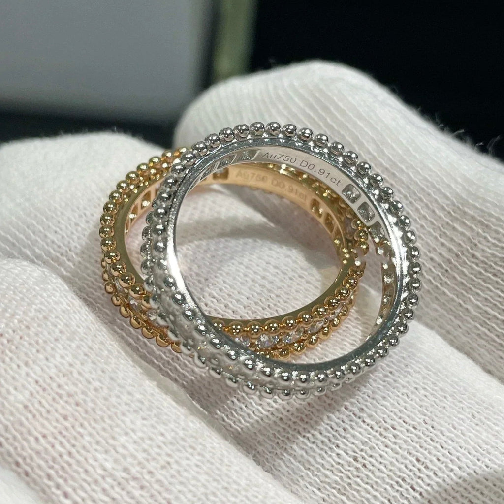 Loco PERLEE DIAMOND SILVER RING