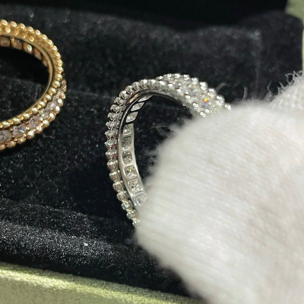 Loco PERLEE DIAMOND ROSE GOLD RING