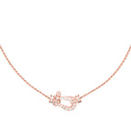 Loco FORCE 10 PINK GOLD DIAMOND NECKLACE