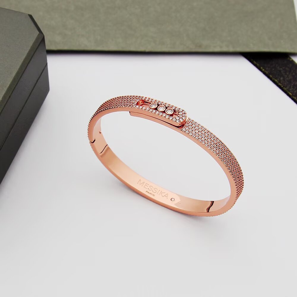 [Loco jewelrys]Move Noa Full Pavé Diamond Bangle Bracelet