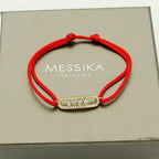 [Loco jewelrys]Messika Care(s) pink cord pavé bracelet
