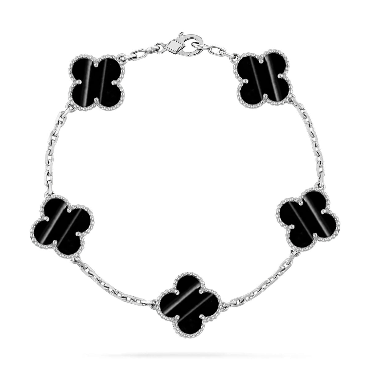 [Loco ]New  CLOVER 5 MOTIF PULSAR STONE BRACELET COLLECTION