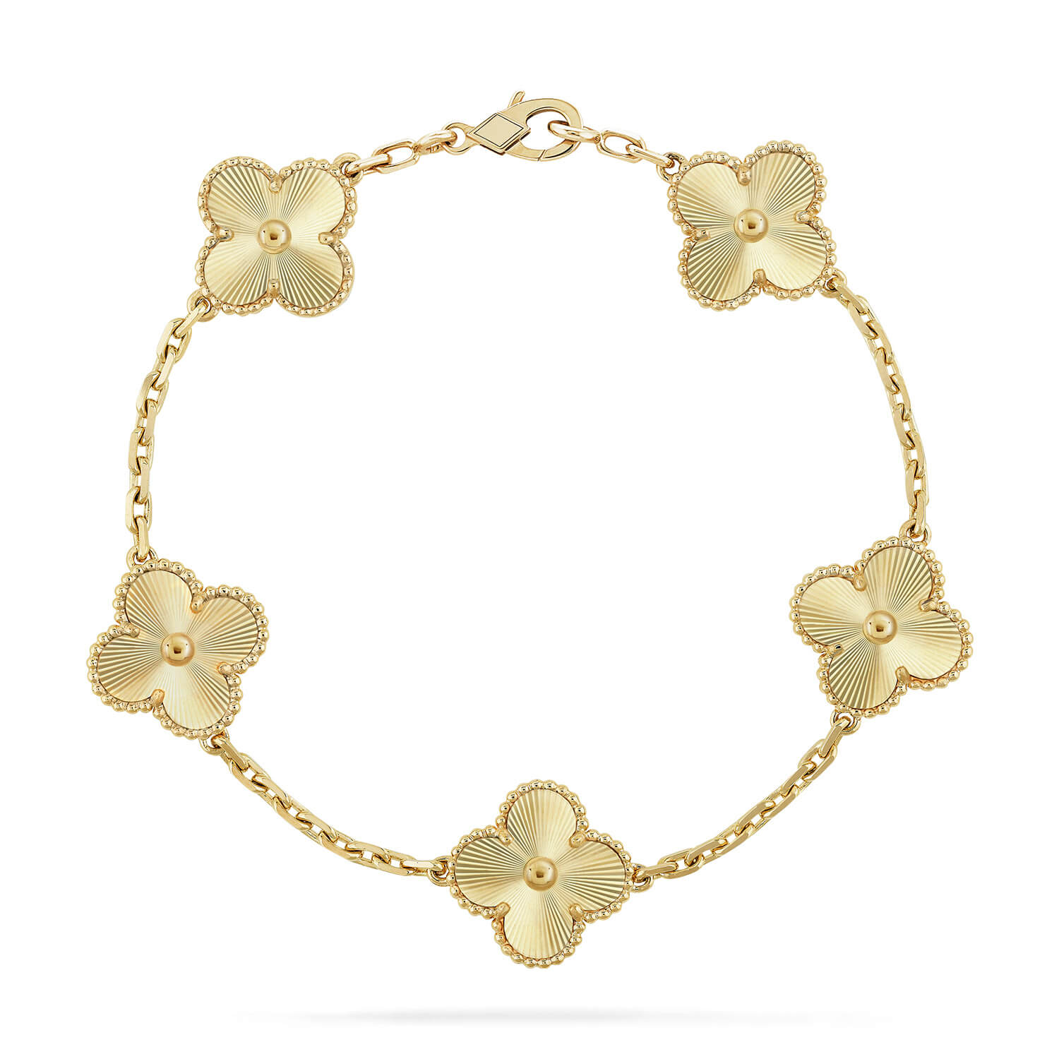 [Loco ]New  CLOVER 5 MOTIF LASER BRACELET COLLECTION