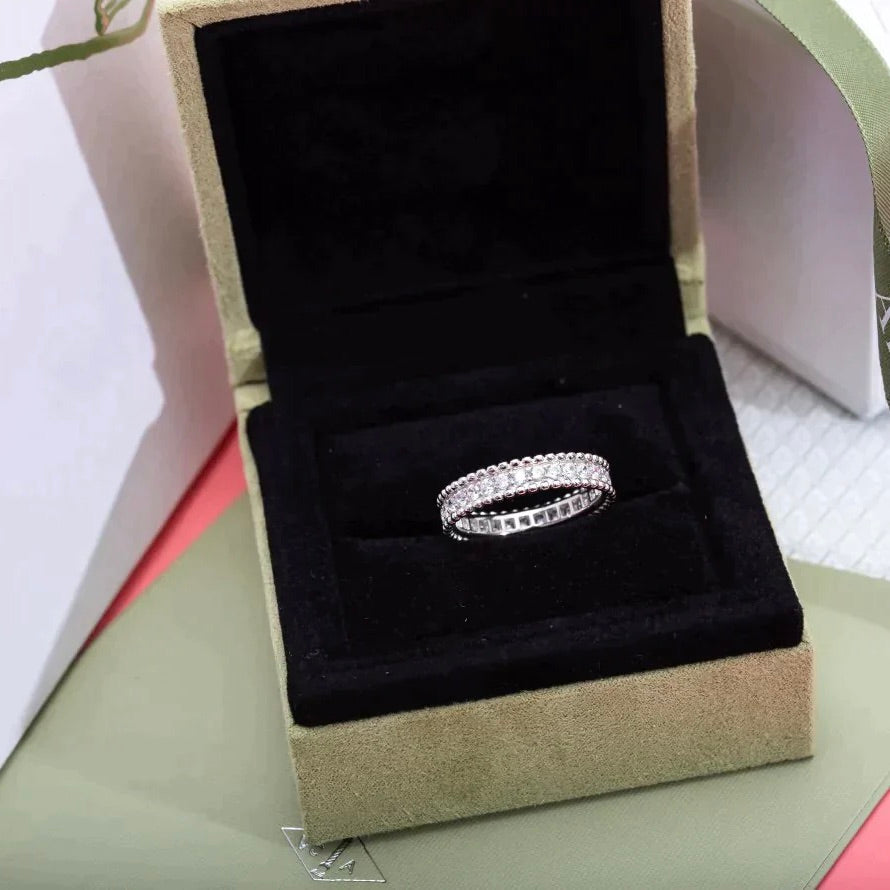 Loco PERLEE DIAMOND SILVER RING