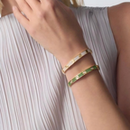 [Loco ] 2026 PAVE GEMSTONE LOVE BRACELET 6.1MM 10 DIAMONDS