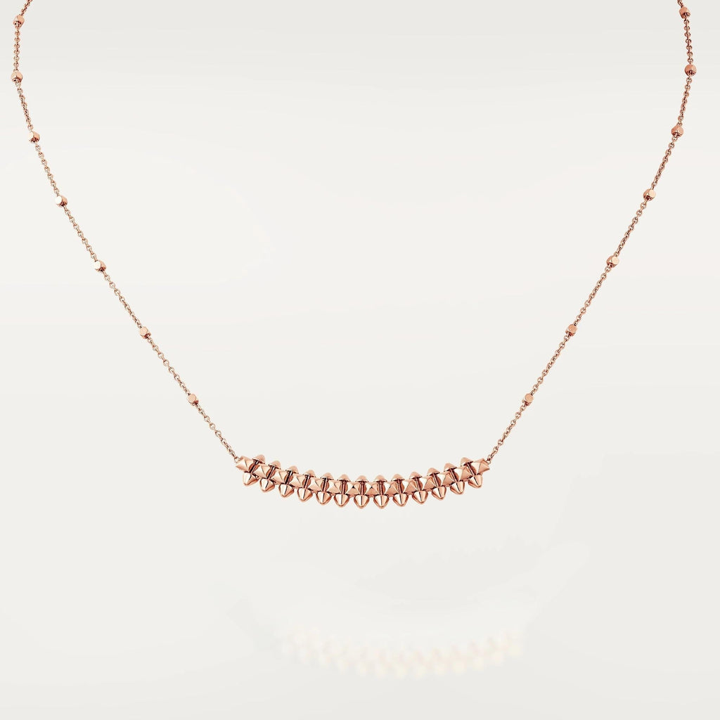 Loco CLASH PINK GOLD NECKLACE