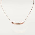 Loco CLASH PINK GOLD NECKLACE