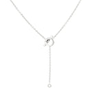 Loco FINESSE SILVER DIAMOND NECKLACE