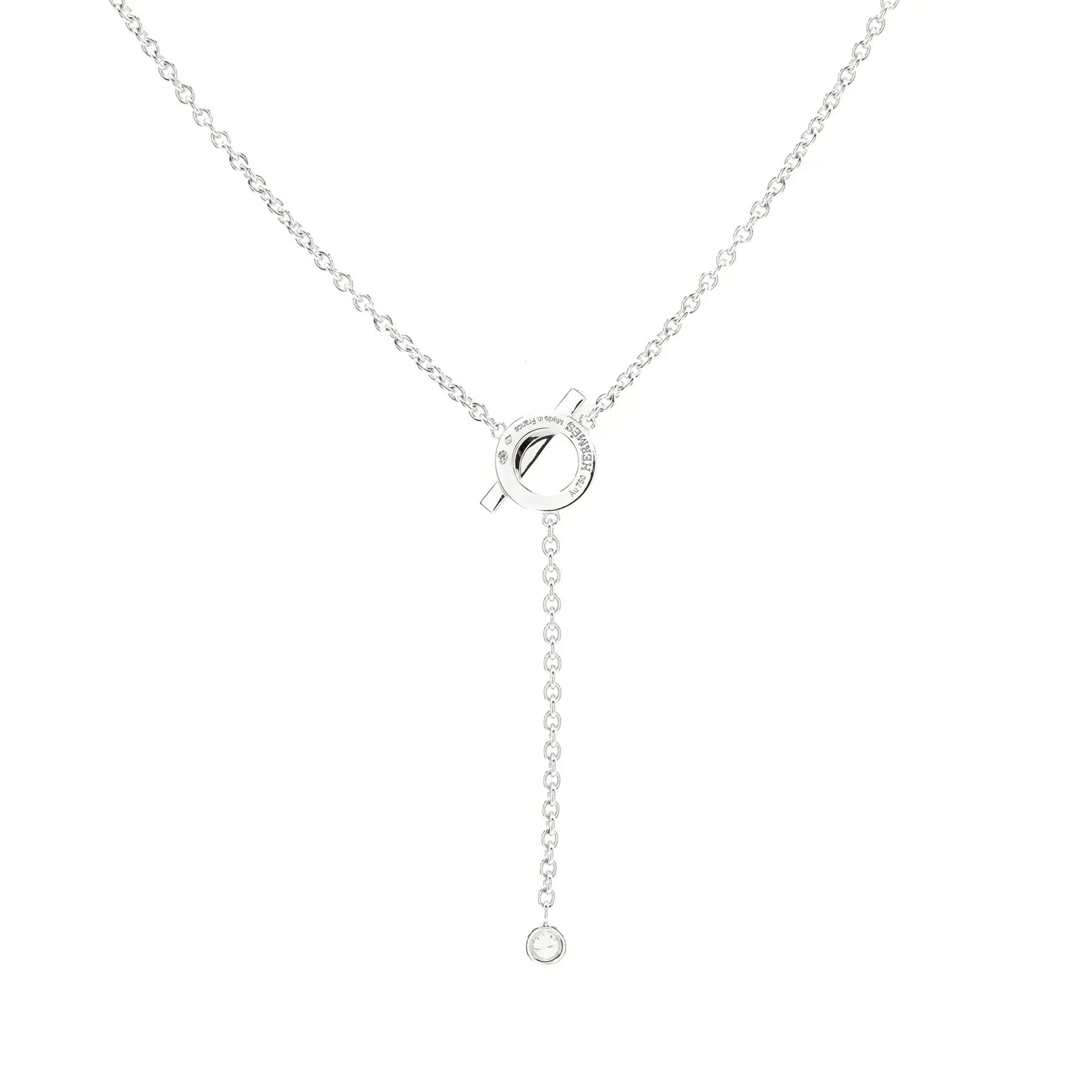 Loco FINESSE SILVER DIAMOND NECKLACE