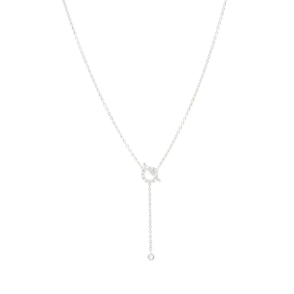Loco FINESSE SILVER DIAMOND NECKLACE
