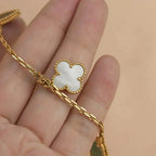Loco LUCKY SPRING 5 MOTIF GOLD BRACELET