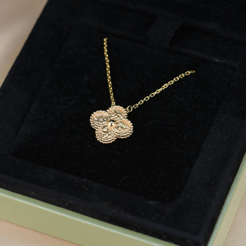 Loco CLOVER 15MM  BRONZING NECKLACE