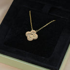 Loco CLOVER 15MM  BRONZING NECKLACE