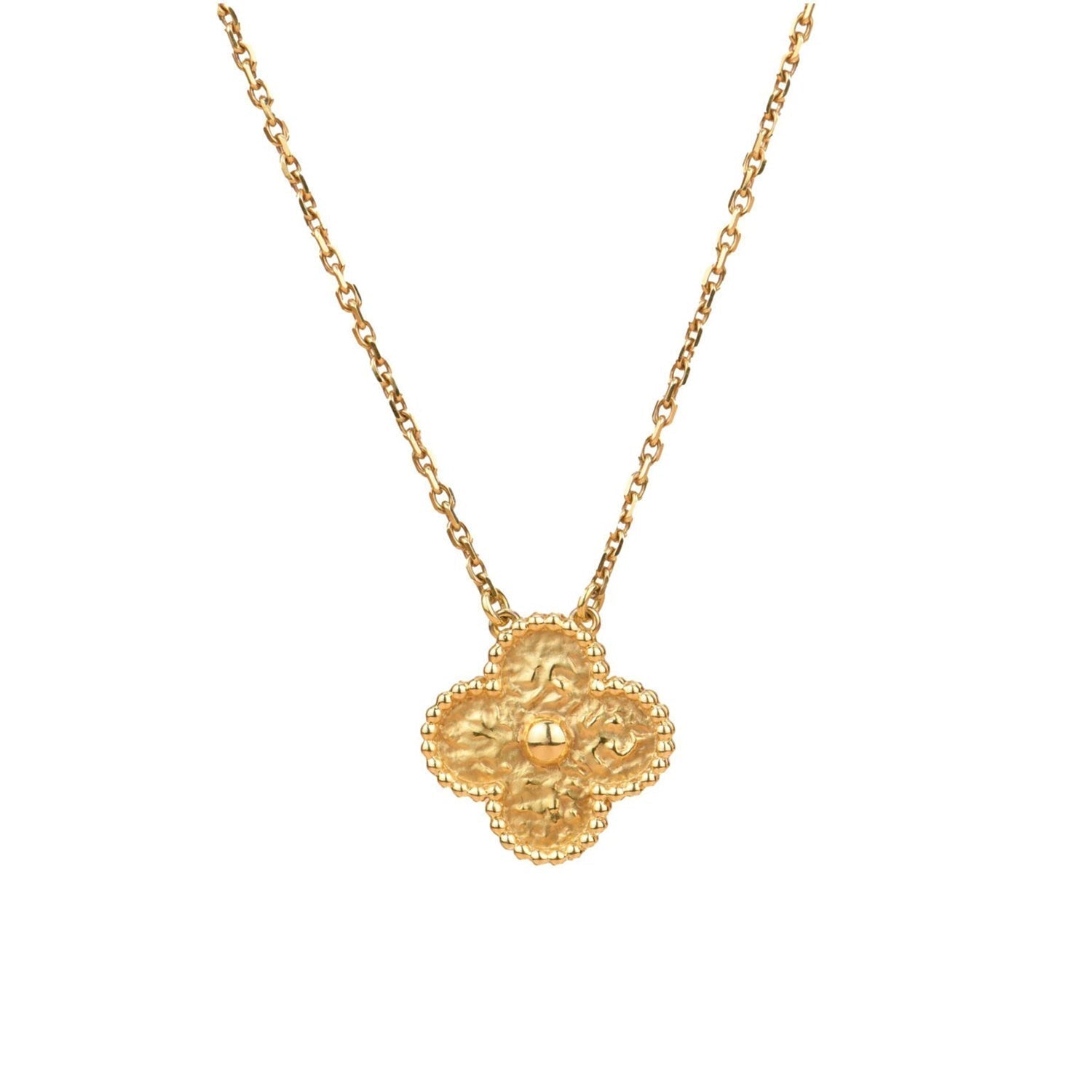 Loco CLOVER 15MM  BRONZING NECKLACE