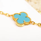 [Loco ]New  CLOVER 5 MOTIF TURQUOISE BRACELET COLLECTION