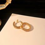 Loco CLASH SMALL HOOP EARRINGS