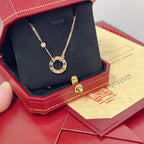 Loco LOVE NECKLACE 16MM 2 DIAMONDS
