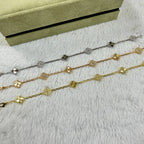[Loco ]CLOVER 6 MOTIF DIAMOND LASER BRACELET