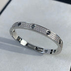 Loco LOVE BRACELET 6.1MM DIAMOND-PAVED CERAMIC
