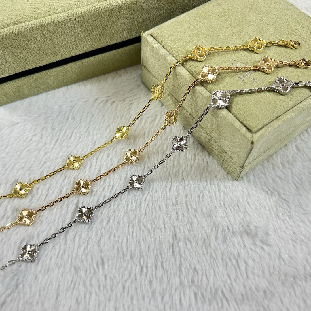 [Loco ]New CLOVER 6 MOTIF DIAMOND BRACELET