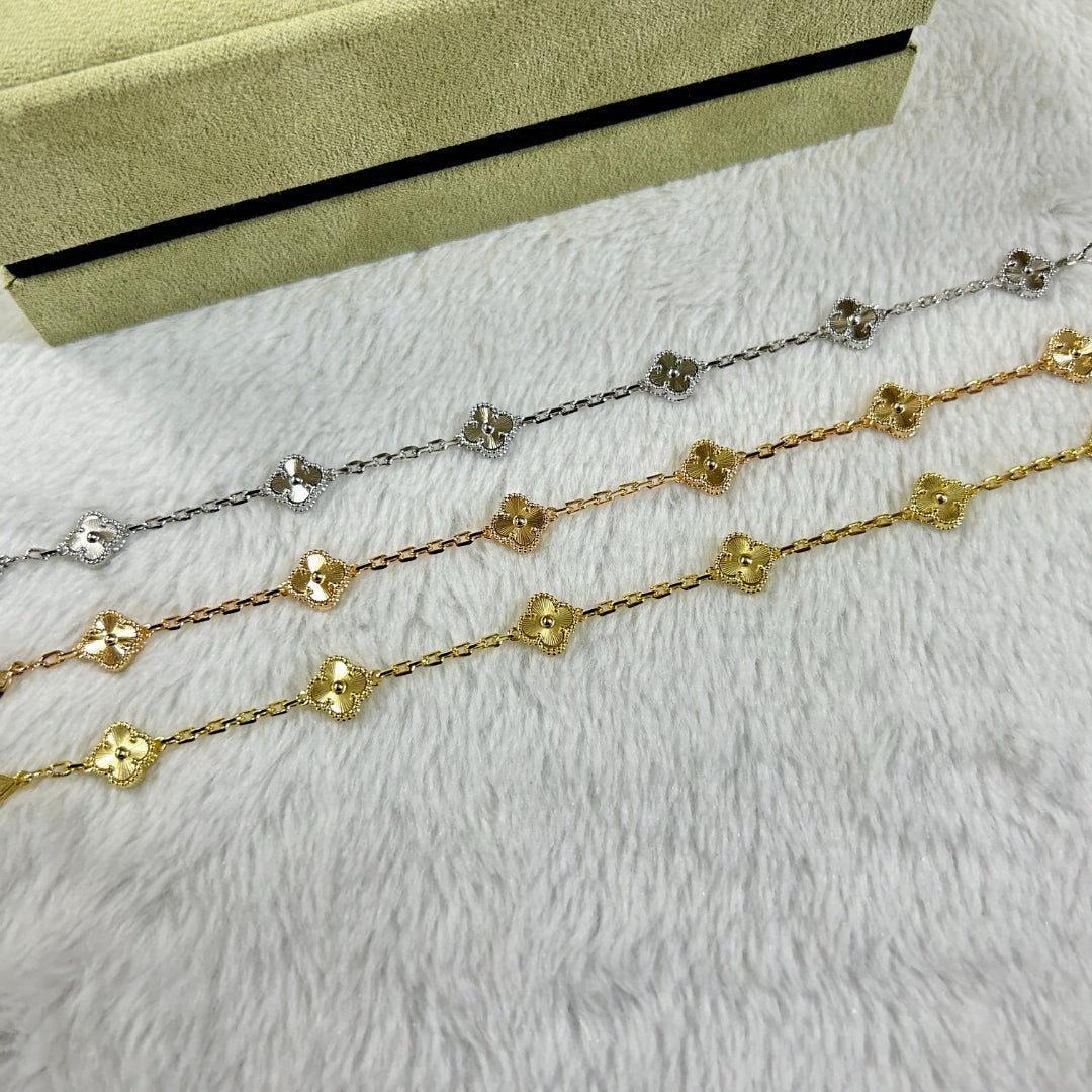 [Loco ]New CLOVER 6 MOTIF DIAMOND BRACELET