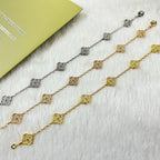 [Loco ]New CLOVER 6 MOTIF DIAMOND BRACELET