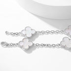 Loco CLOVER 10 MOTIFS WHITE MOTHER OF PEARL NECKLACE